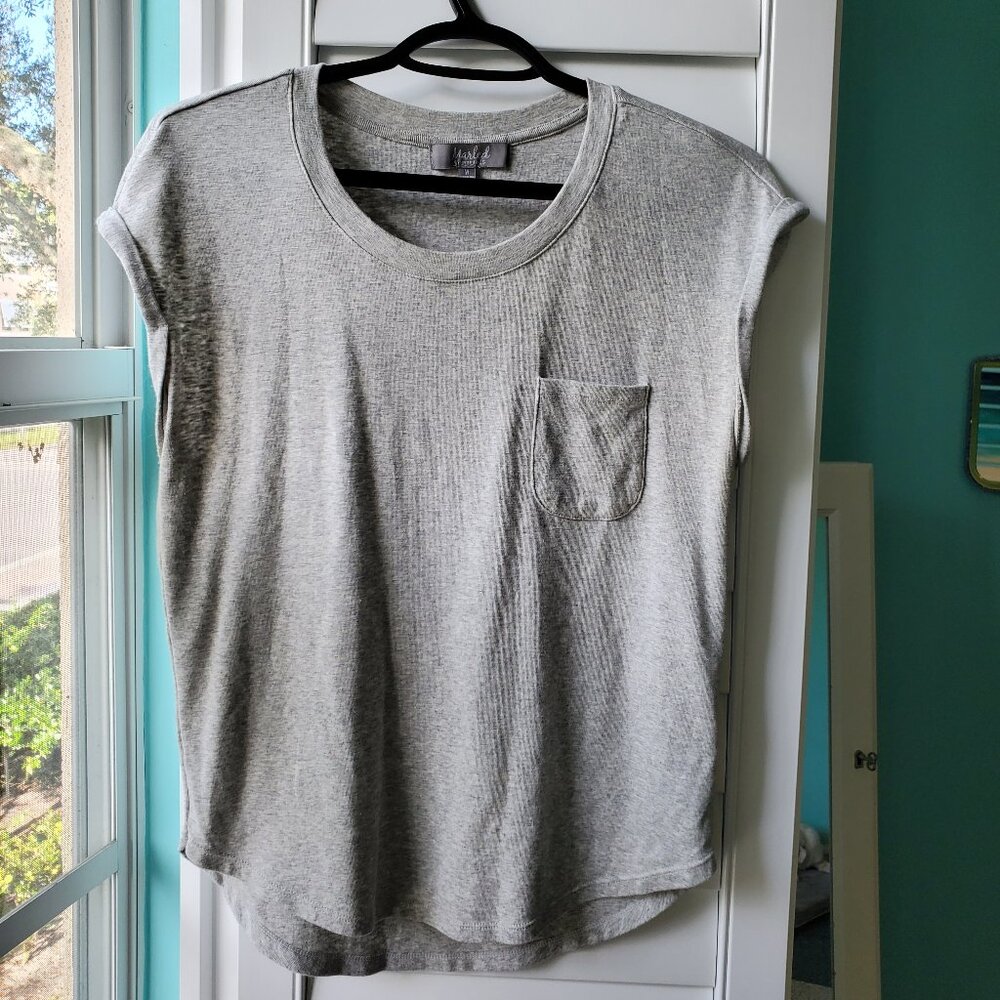 Marled Essentials Shirt, Womens Size M